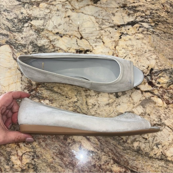 Cole Haan Gray/Blue Loafers Comfortable Flats - Picture 4 of 10